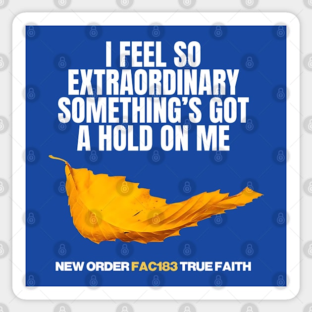 New Order True Faith Fan Art Sticker by Timeless Chaos